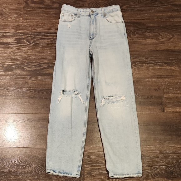Zara Denim - ❤️ ZARA HIGH RISE BOYFRIEND JEANS, 2 (26)